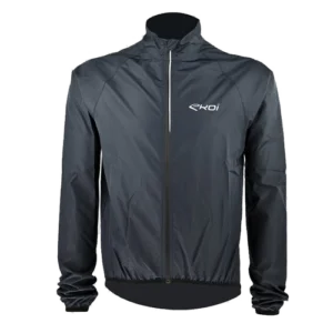 Quels vêtements pour le bikepacker ? 75 veste velo coupe vent ekoi ultra light noir