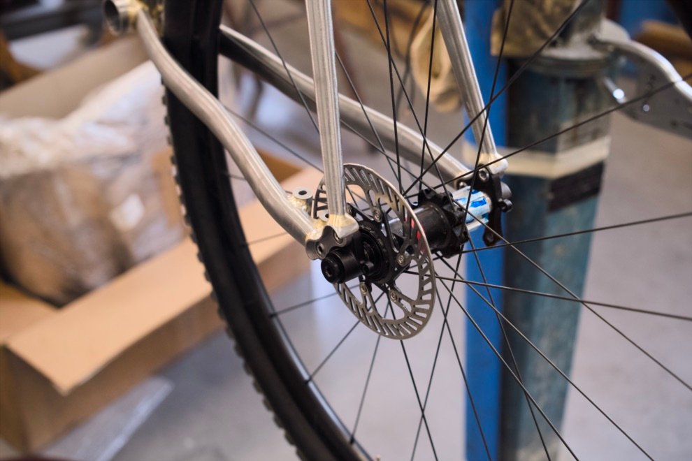 soudures polies sur cadre acier berthoud cycles