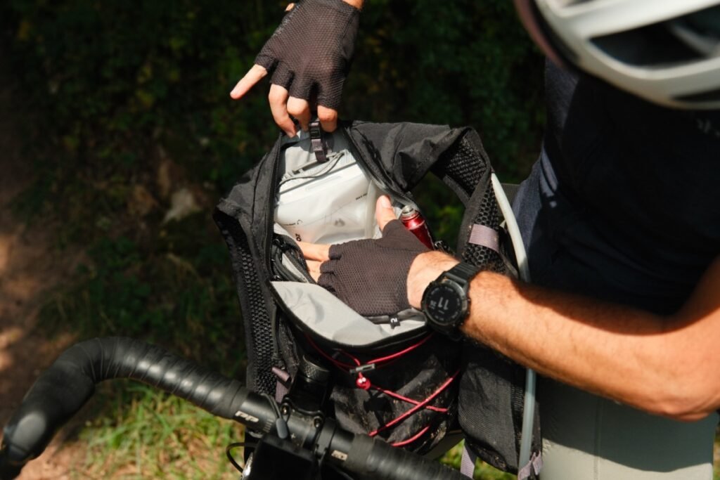 Sacs High Above : du style, de la technique et de la durabilité made in USA 11 Sac vélo High Above – compartiments internes pratiques pour une meilleure organisation