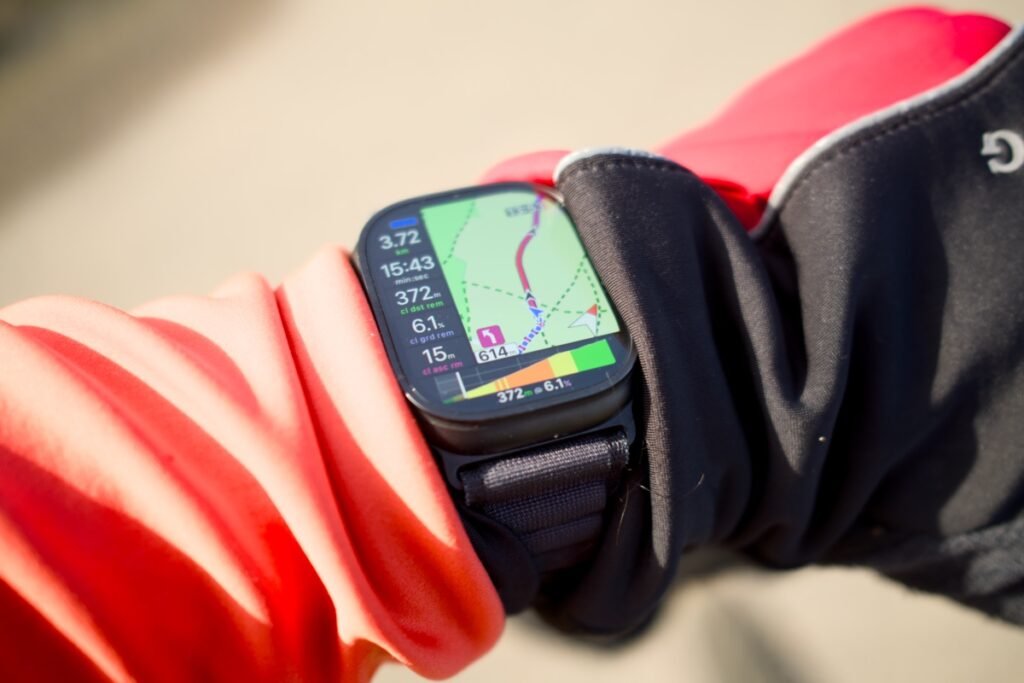 Pourquoi je suis passé d’une Garmin à une Apple Watch Ultra 3 5 Apple Watch Ultra avec cartographie GPX grâce à Workout Outdoors