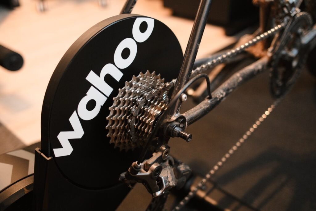 Test du Wahoo Kickr Core 2 : mon ressenti après plusieurs mois 5 Transmission directe du home trainer Wahoo Kickr Core 2 avec cassette installée
